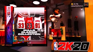*NEW* CHICAGO BULLS CLASSIC COLLECTION IS IN NBA 2K20 NBA STORE BULLS COLLECTION BEST DRIPPY FITS