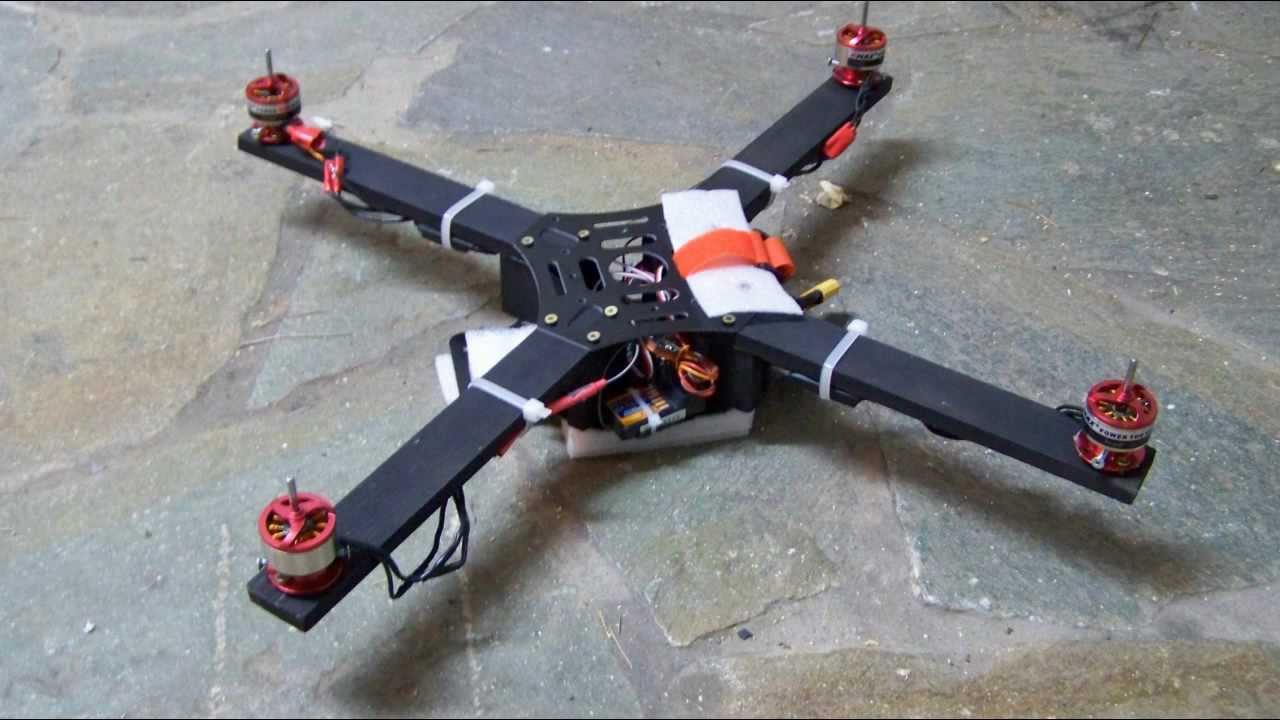DIY wooden quadcopter arms 450mm YouTube