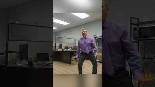 dance battle with my coworker 🤣🤣🕺