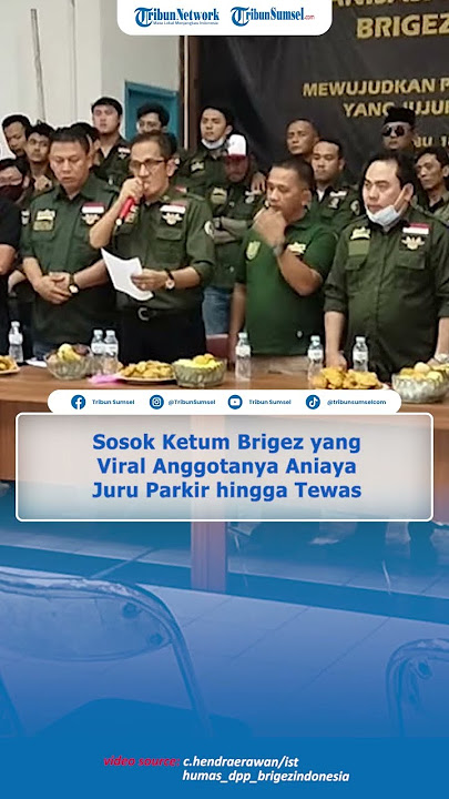 Sosok Cecep Hendra Erawan, Ketum Brigez yang Viral Anggotanya Aniaya Juru Parkir hingga Tewas