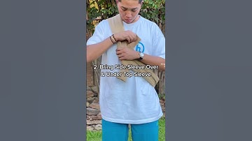 Thumbnail of easy hoodie styling hack. how to tie your hoodie.