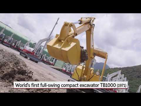 Takeuchi TB1000 - The worlds first 360° excavator
