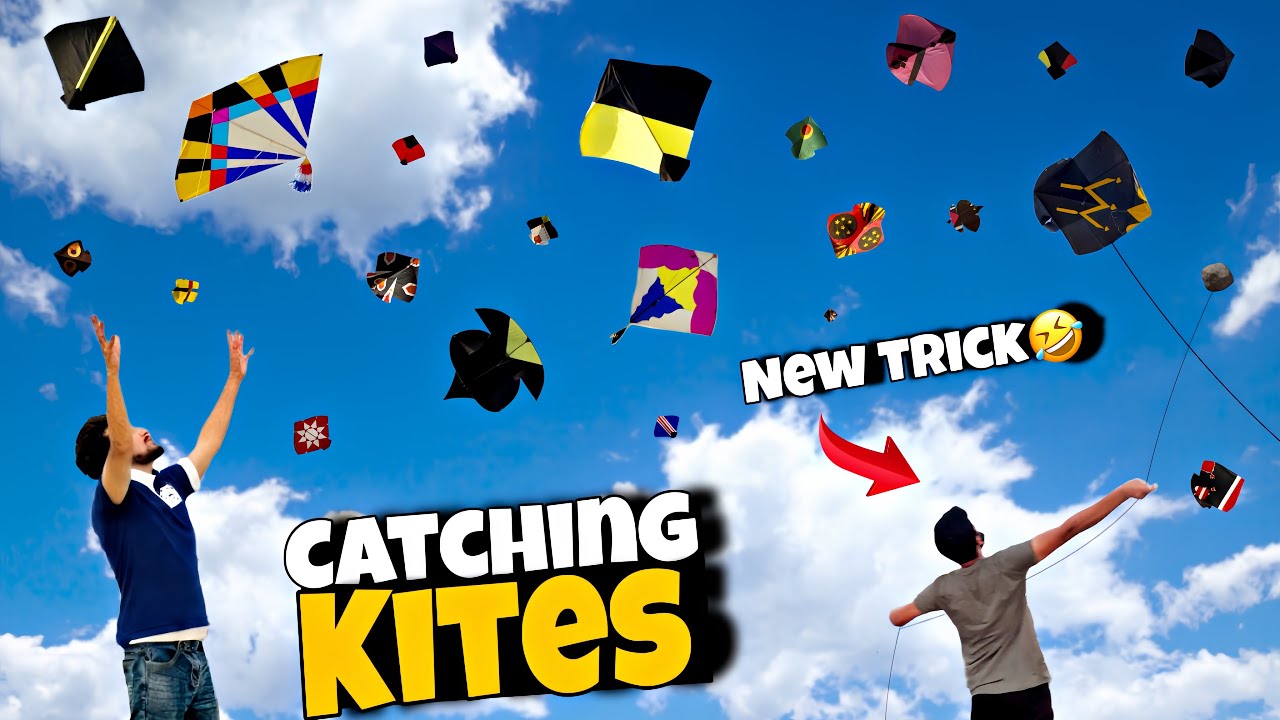Catching Kites New Trick😆 || kites dubbling😄Chamero Scene || Funny kite video 2025 …