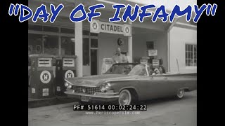 AMERICAN PETROLEUM INSTITUTE  1960s PROMOTIONAL FILM  "DAY OF INFAMY" OIL & GASOLINE 51614