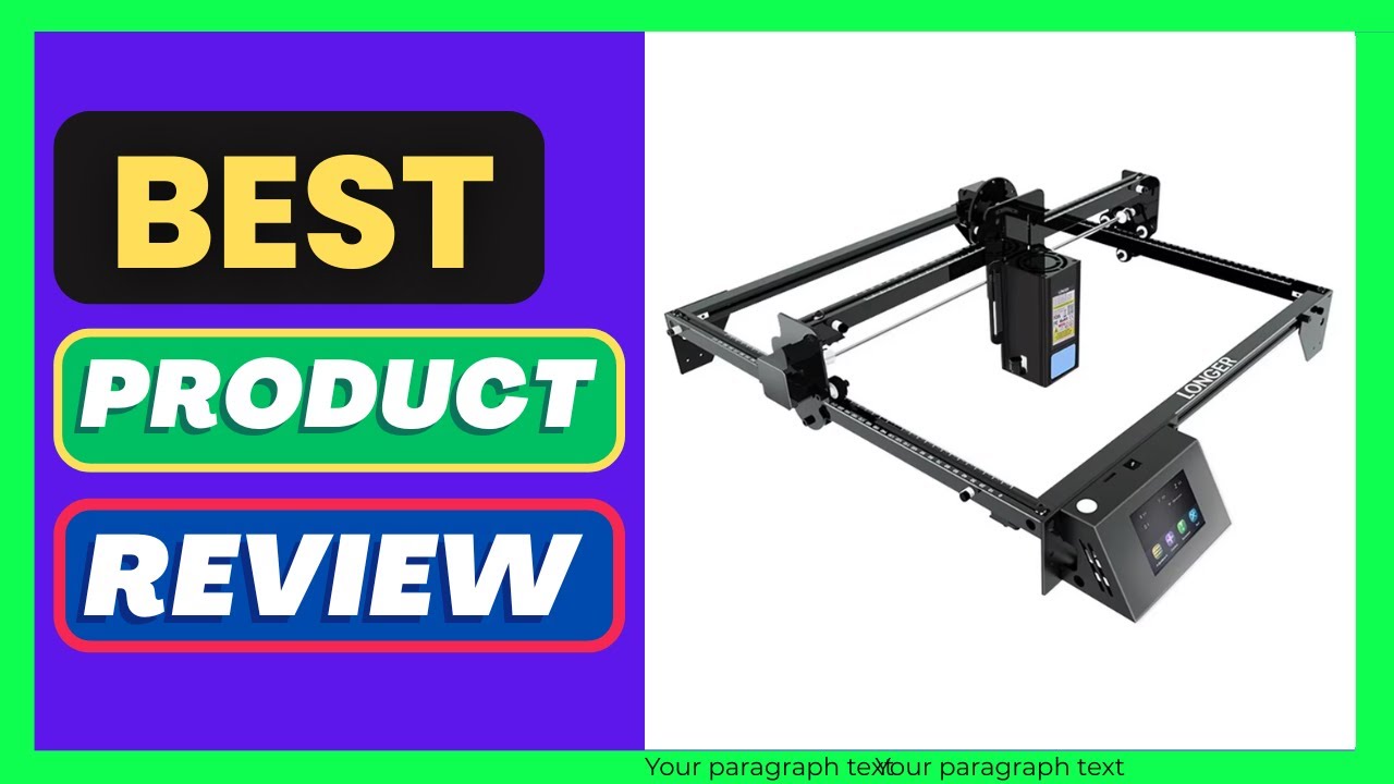 LONGER RAY5 20W Laser Engraver Touch Screen 32-bit Chipset