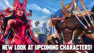 [MARVEL PROJECT COMET] BRAND NEW LOOK AT UPCOMING CHARACTERS IN THE GAME!!