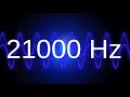 21000 Hz Clean Pure Sine Wave TEST TONE 21 Khz Frequency 