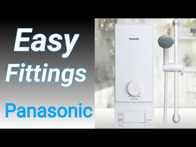 Panasonic Instant Water Heater Home Shower, DH-3MS1. - YouTube