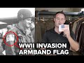 Wwii invasion armband flag