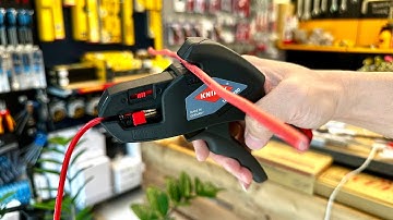 Kìm tuốt dây tự động Knipex 12 62 180, có chức năng cắt cáp Made in Germany.
