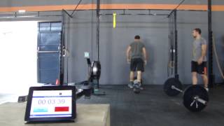 Cyprus Throwdown 2015 wod 2 Artemis Christoforou