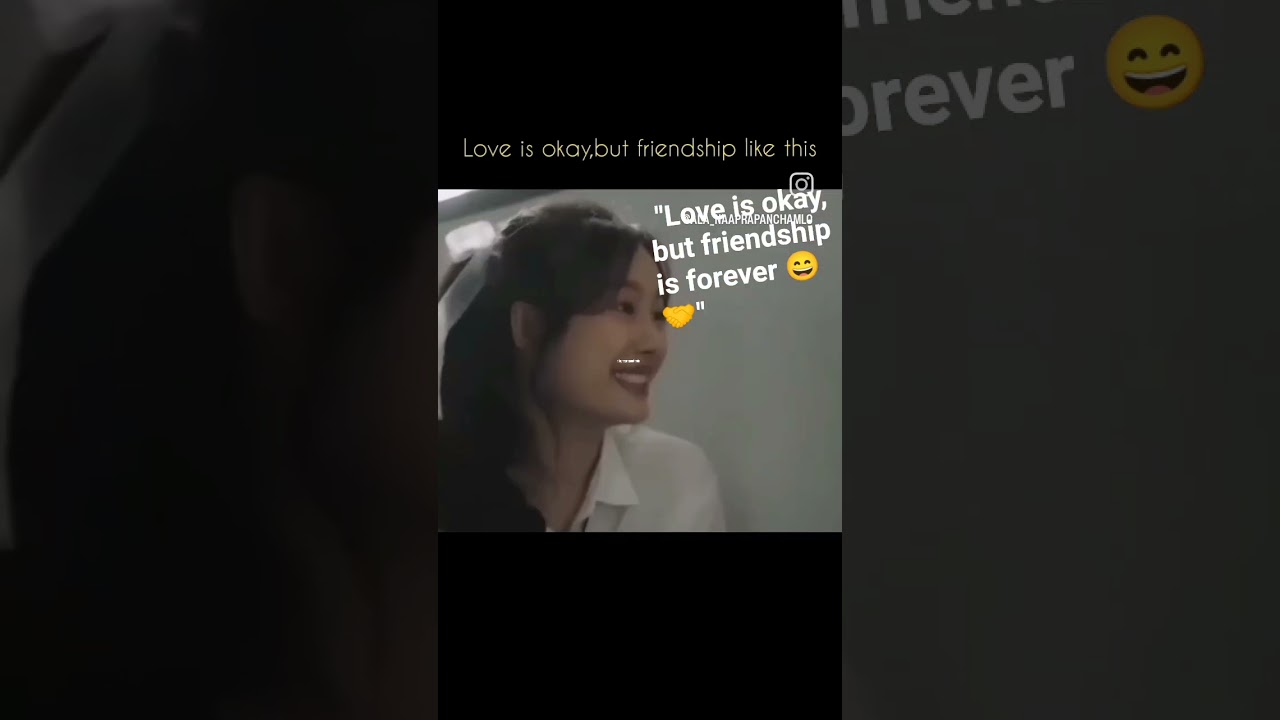 "Friends are heaven-sent 💫❤️ 