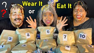 Eat It or Wear It Challenge | Food Challenge | Indian Eating Show screenshot 5