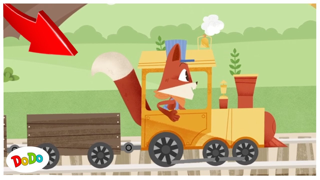 Züge Kinder Video in Deutsch mit dem Fuchs | Dodo Kindervideo - YouTube