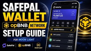 SafePal Wallet Account & opBNB Network Setup Guide for Moon Light screenshot 4