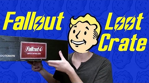 Fallout 4 Exclusive Loot Crate Unboxing!!!