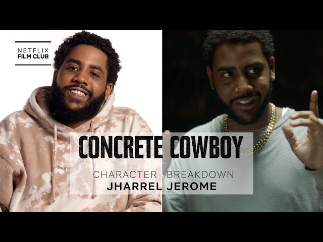 Jharrel Jerome on Working with Idris Elba and Caleb McLaughlin in Concrete Cowboy | Netflix class=