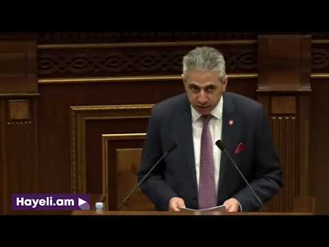 Հաճելի է խոսել ԱԺ դահլիճում, որտեղ չկան հայ ժողովրդի թշնամիներն ու դավաճանները․ Էդգար Ղազարյան