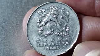 2006 Czech Republic 5 Korun Coin Value? 🇨🇿 Charles Bridge Coin Worth Money? #5Korun #CzechCoin