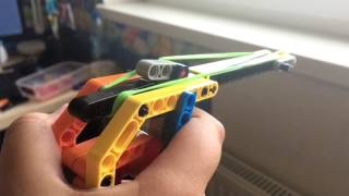Лего поделки 7 (2 пистолета, стреляющие резинками)