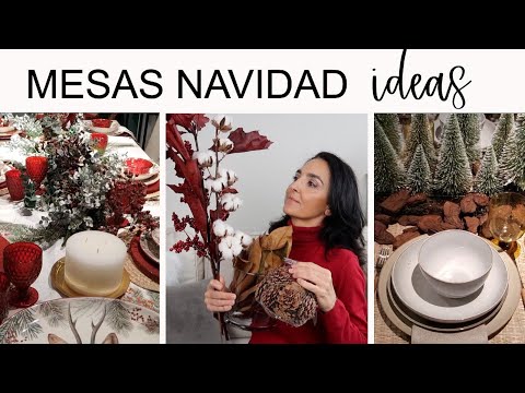 IDEAS para MESAS de NAVIDAD✓ EL CORTE INGLÉS