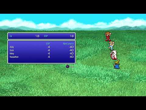 Final Fantasy Pixel Remaster PS4 Gameplay