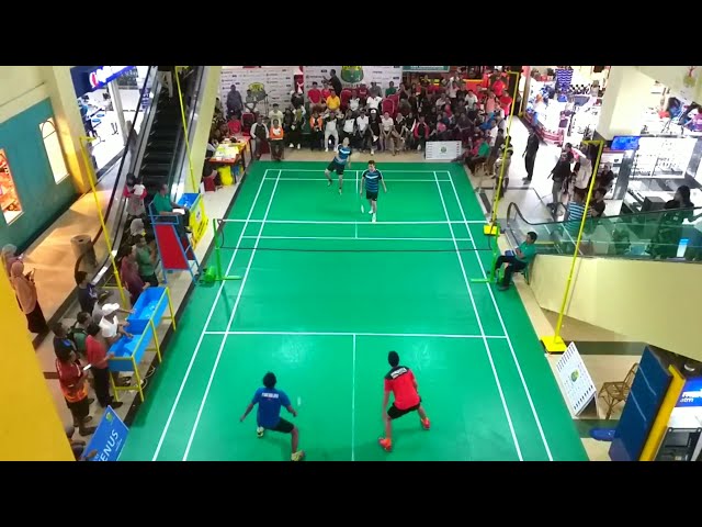 Alvent Yulianto Chandra & Marleve Mainaky VS Joverian Mahesa & Azis Hamundu (Ex. Match) | PBSI MALUT class=