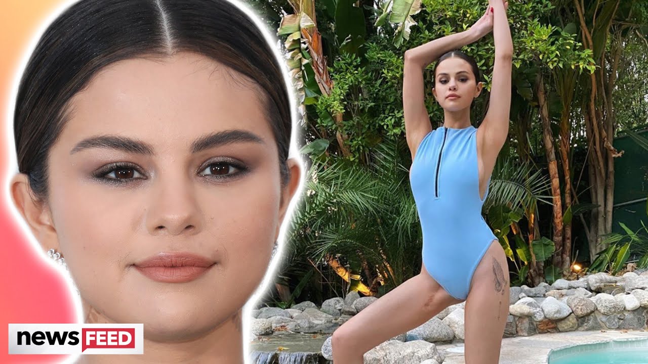 Selena Gomez Puts Kidney Scar On Display For First Time EVER!