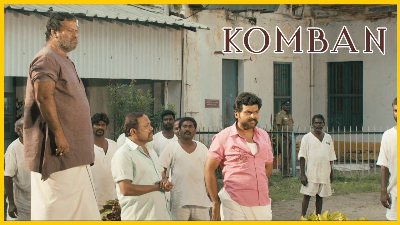 Komban movie scenes  Karthik  Lakshmi menon  Raj kiran