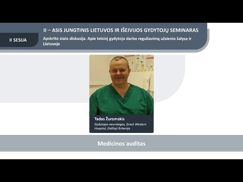 Video: Medicinos žmogus