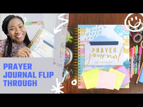 Prayer Journal Flip Through - Coffee and Bible Time 