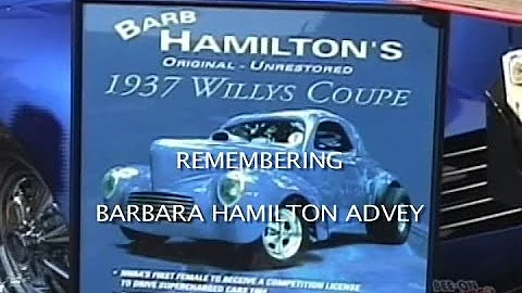 Remembering Barbara Hamilton-Advey