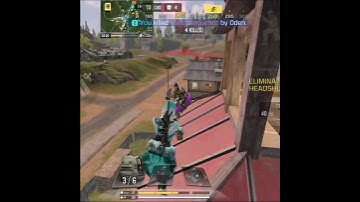 Crezy 1v3 farm fight codm! #short #codmbile #codmshorts #callofdutymobile