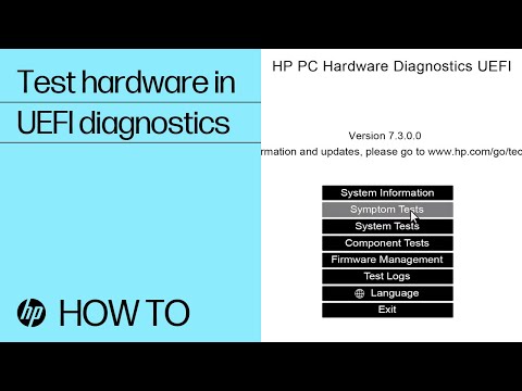 Проверьте свое компьютерное оборудование HP с помощью HP PC Hardware Diagnostics UEFI | Компьютеры HP | @HPSupport