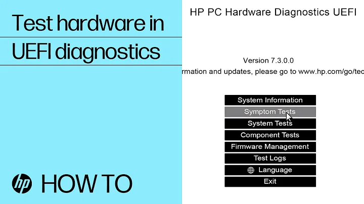 Test Your HP Computer Hardware Using HP PC Hardware Diagnostics UEFI | HP Computers | @HPSupport