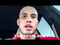 DAVID BENAVIDEZ “BEAT THE F**K OUT OF” DEMETRIUS ANDRADE WARNING; RAW ON BLACK EYE KO STATEMENT