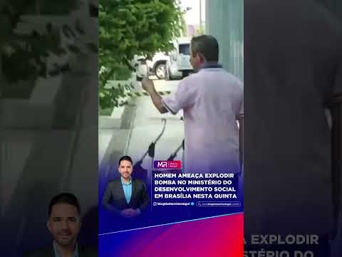 Homem ameaça explodir bomba em Brasília