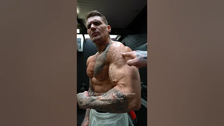 Improve your ‘Shoulder Gains’ with these 4 exercises & tips💪#shoulders #gym #workout