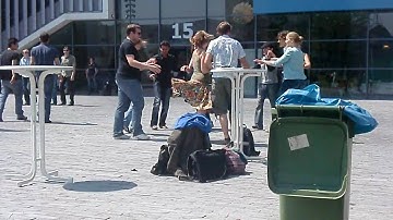 Sosalsa dancing on the IO Square