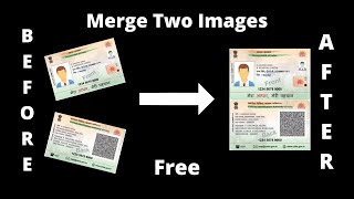 How To Merge Two Images Without Any Software For Free in 2022