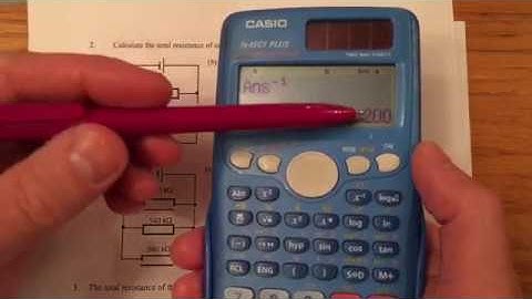 Calculating the total resistance of resistors in parallel (examples)