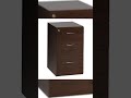 Desk High Pedestal, 2 Drawer, 1 Filer in Wenge Melawood