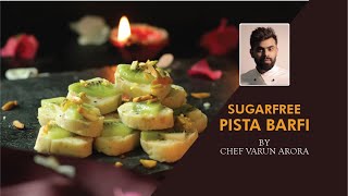 Sugarfree Pista Barfi | Diwali Special