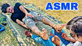 Ultimate ASMR Foot Massage & Tickle Therapy with Unique Objects | Relaxing & Tingling Sensations