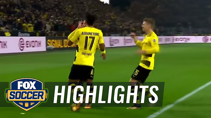 Borussia Dortmund vs. Mönchengladbach | 2017-18 Bundesliga Highlights