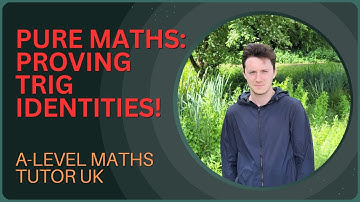 WHAT ARE HALF ANGLE FORMULAE AND HOW DO YOU PROVE THEM??? (A-level Maths, Pure Maths Video 110)