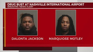 68 pounds of marijuana seized at Nashville airport