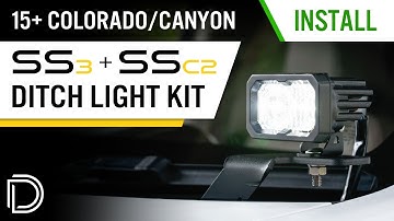 How to Install Ditch Light Kit for 2015-2021 Chevy Colorado & 2015-2022 GMC Canyon | Diode Dynamics