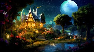 Magical Fairy Village 19th century 🌿 Mystical Forest Music & Soft Flute 🦋 fairytale ambience, relax