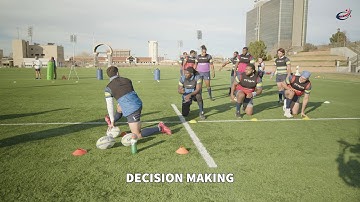 Gelen Robinson Decision Making 3 On 2 Drill: Rugbytown CROSSOVER Academy Day 4 11-19-2020